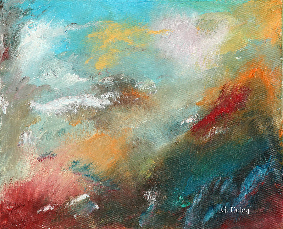 Abstract No 1 #1 Painting by Gail Daley