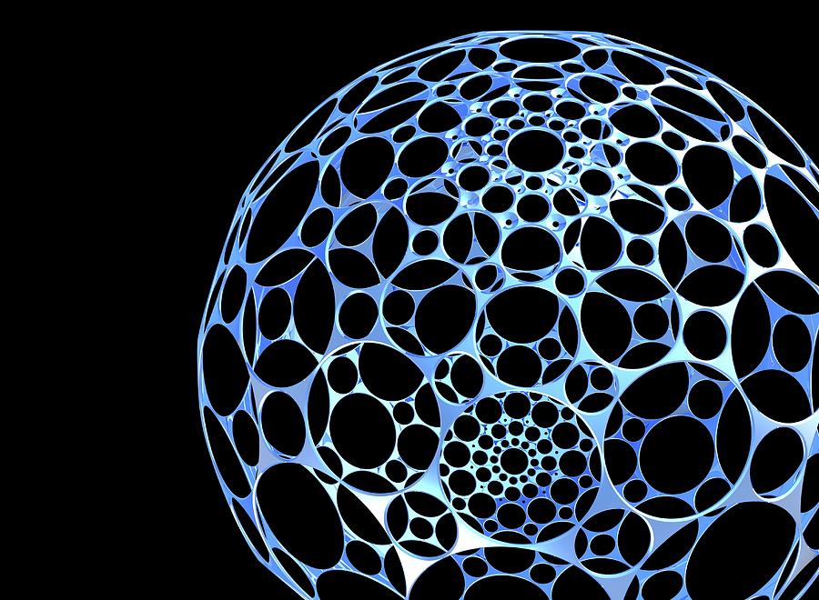 Abstract Sphere, Artwork #1 Digital Art by Pasieka