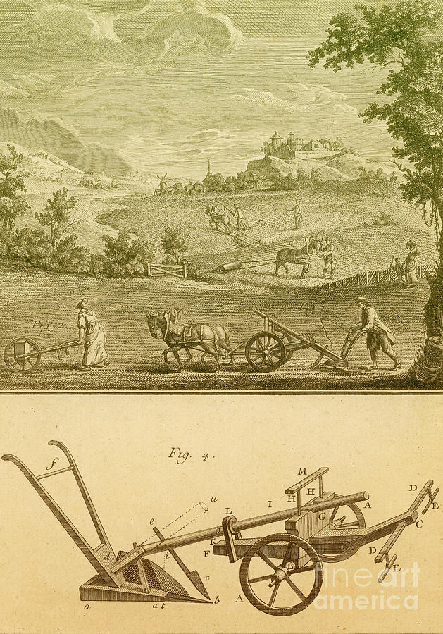 Agriculture, 17th Century #1 Photograph by Science Source
