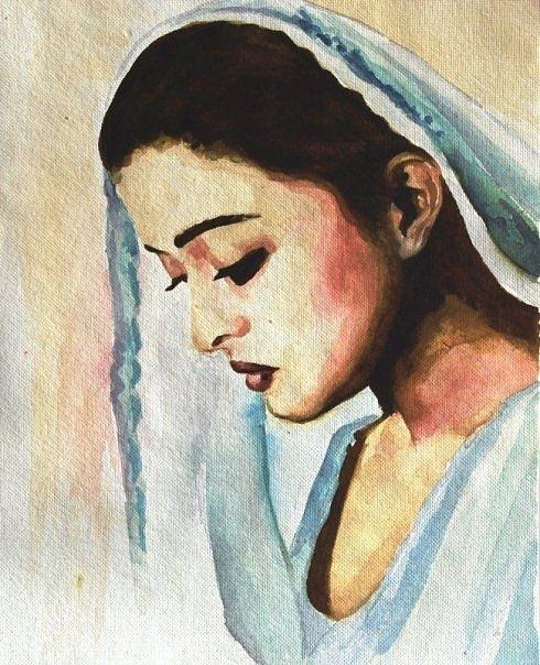 Aishwarya #1 Digital Art by Parag Pendharkar