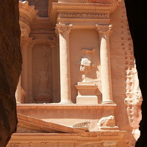 Al Khazneh or The Treasury at Petra #1 Photograph by Craig Finney