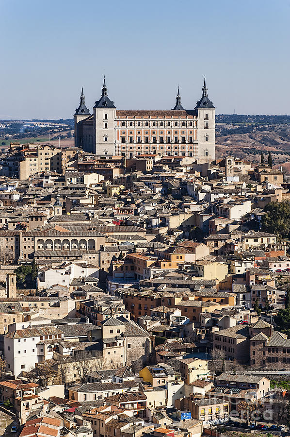 Toledo Photograph - Alcazar Toledo Spain #1 by John Greim