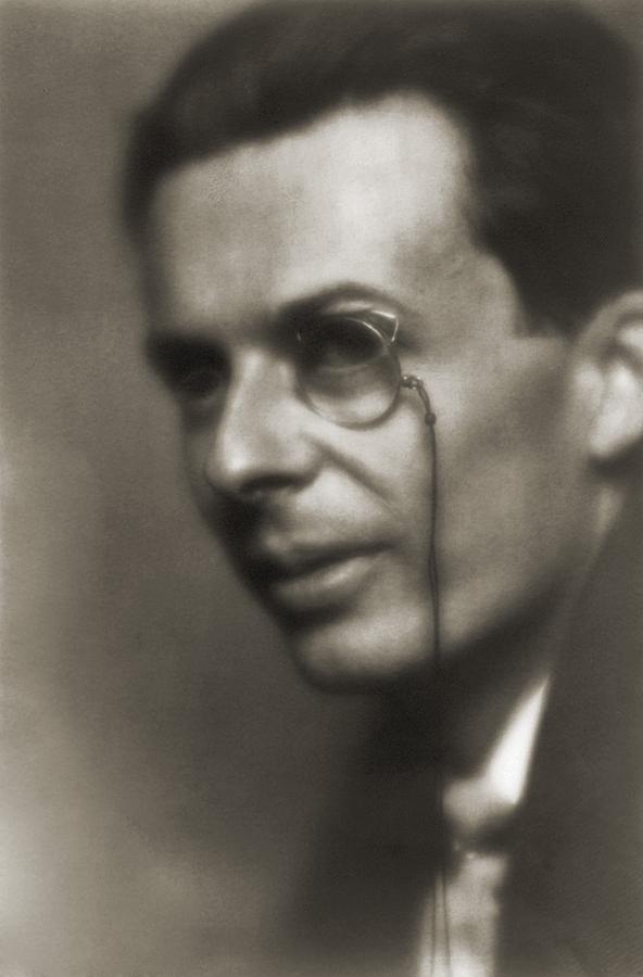 Portrait Photograph - Aldous Huxley 1894-1963, English Author #1 by Everett