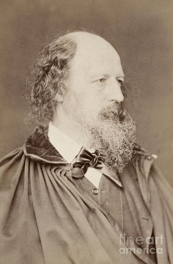 Alfred Tennyson #1 Photograph by Granger