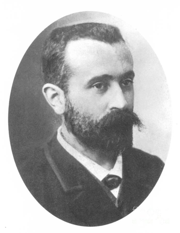 Portrait Photograph - Alphonse Bertillon, French Biometrician #1 by Science Source