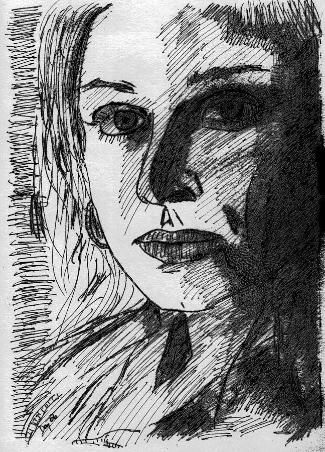 Amber #1 Drawing by Day Williams