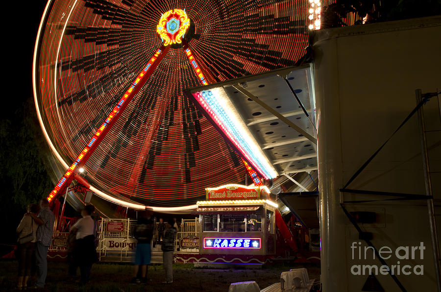 Summer Photograph - Amusement park #1 by Mats Silvan