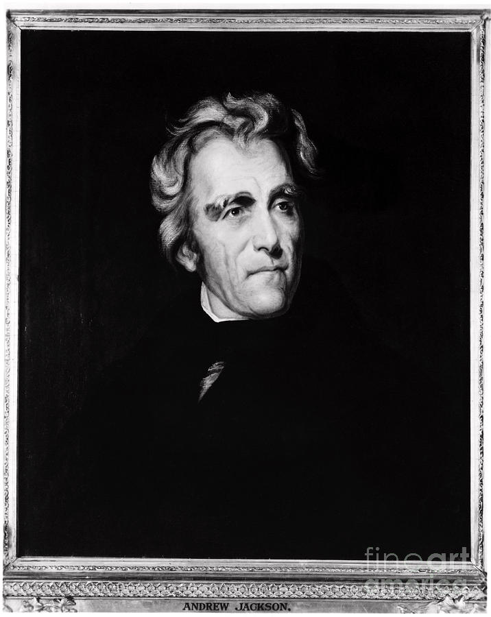 Andrew Jackson, 7th American President #1 Photograph by Photo Researchers