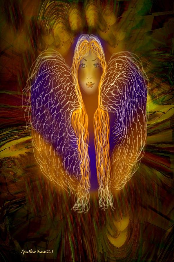 Angels Among Us #2 Digital Art by Spirit Dove Durand