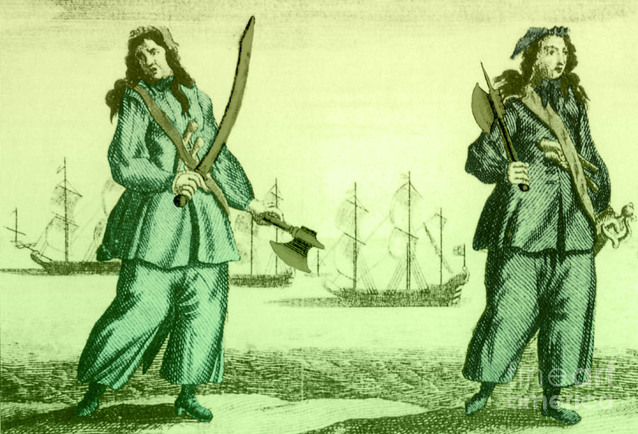 Anne Bonny And Mary Read, 18th Century #1 Photograph by Photo Researchers