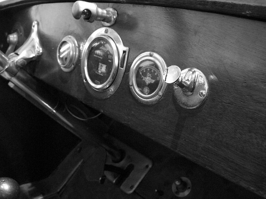 Antique car close-up 007 #1 Photograph by Dorin Adrian Berbier