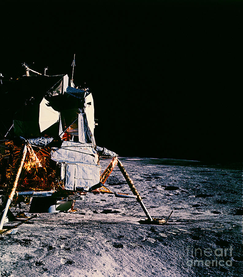 Apollo 14 Lunar Lander #1 Photograph by Nasa