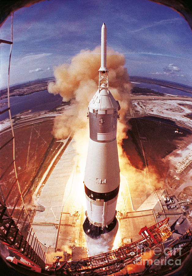 Apollo II Launch #1 Photograph by Nasa