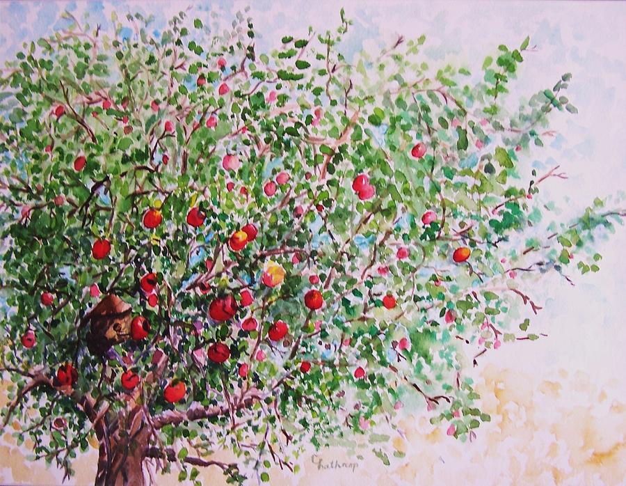 Apple Tree #1 Painting by Christine Lathrop