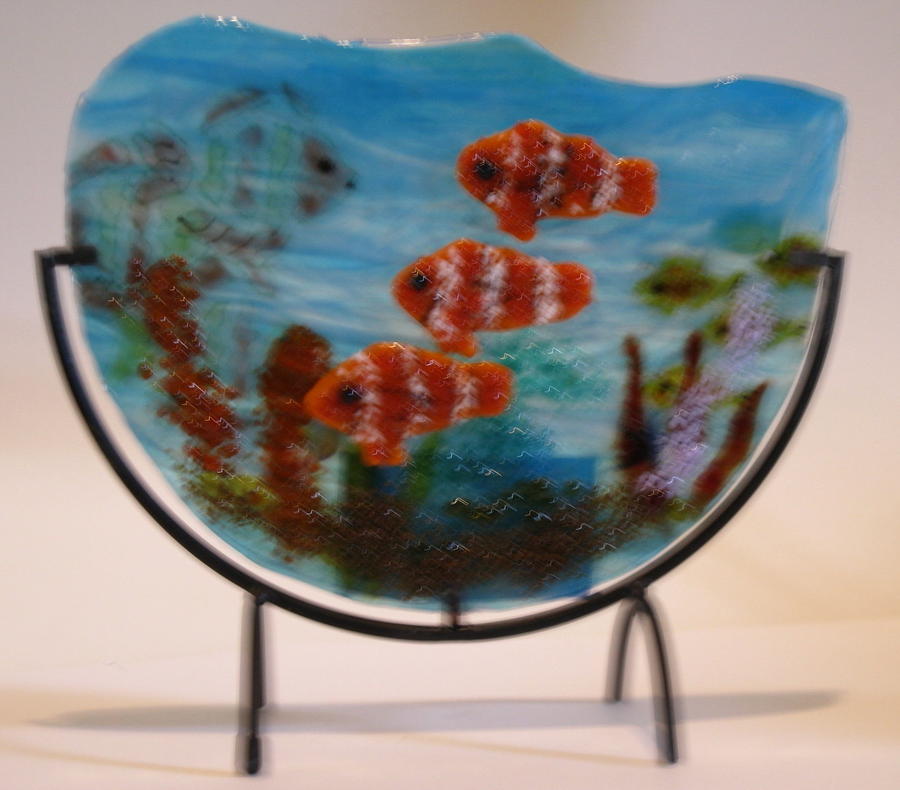 Aquarium Glass Art By Lisa Kohn - Fine Art America