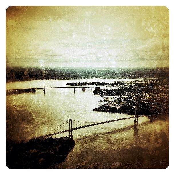 Bridge Photograph - Arial View #1 by Natasha Marco