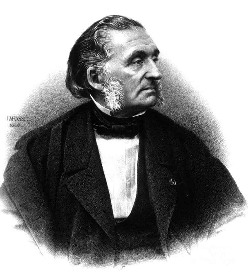 Armand Trousseau, French Physician Photograph by Science Source Fine