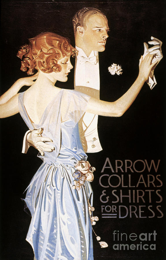 Arrow Shirt Collar Ad #1 Photograph by Granger