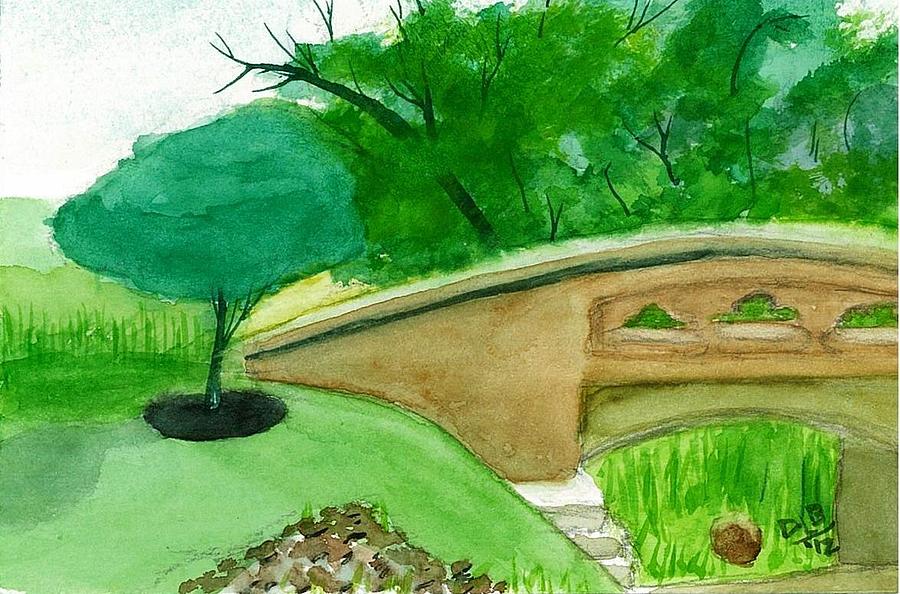 Ashland Bridge #1 Painting by David Bartsch