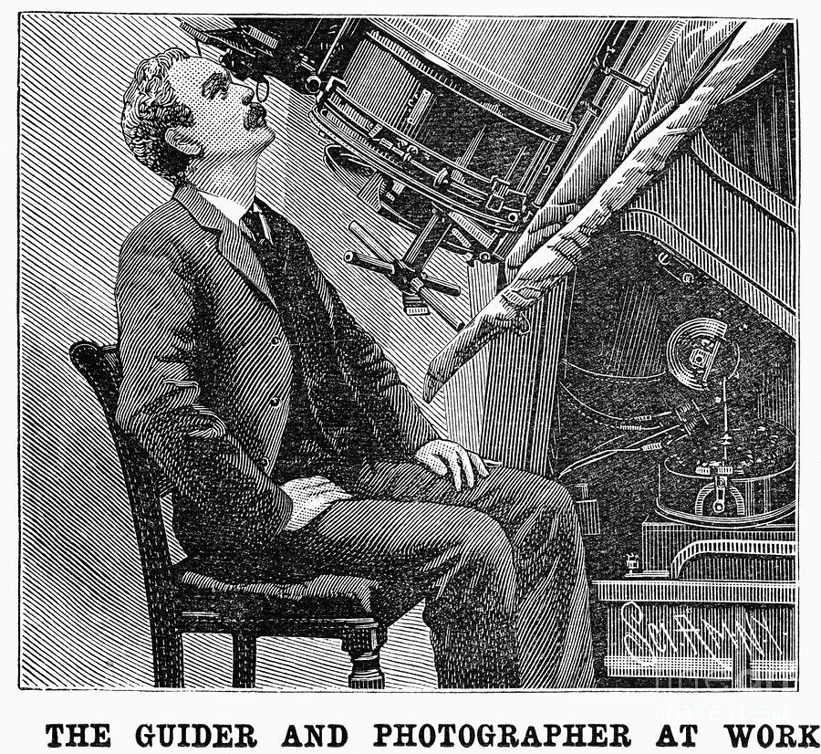 Astronomer, 1896 Drawing by Granger Fine Art America