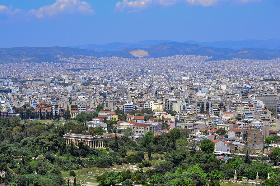 Athens Greece #1 Photograph by Theodore Jones