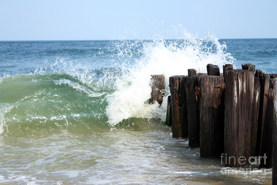 Beach Photograph - Atlantic Fury #1 by Kristi Jacobsen