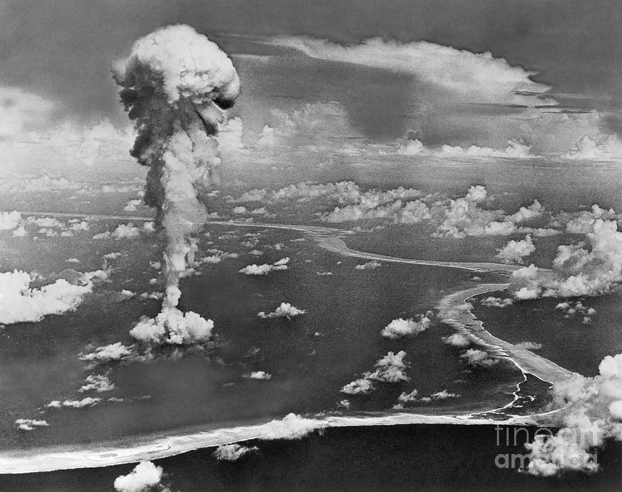 Atomic Bomb Test, 1946 #16 Photograph by Granger