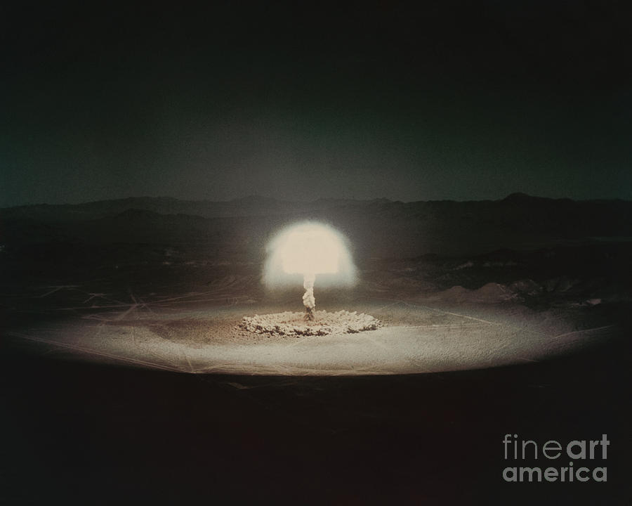 Explosion Photograph - Atomic Bomb Test #1 by Science Source