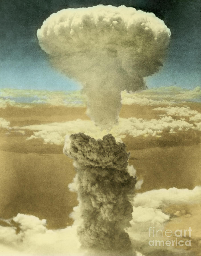 Atomic Bombing Of Nagasaki #1 Photograph by Omikron