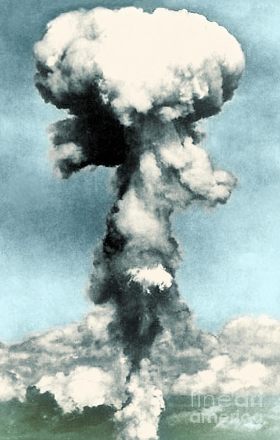 Atomic Bombing Of Nagasaki #2 Photograph by Science Source