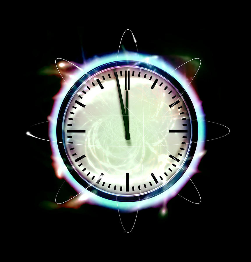 Device Photograph - Atomic Clock #1 by Coneyl Jay