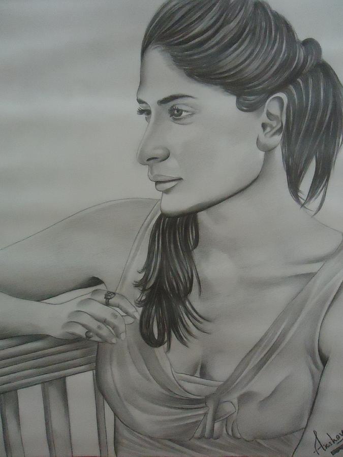 Girls attitude pic wall pic drawing with pencil sketch Follow   bhaikidrawing fun instagramers food smile pretty followme   Instagram