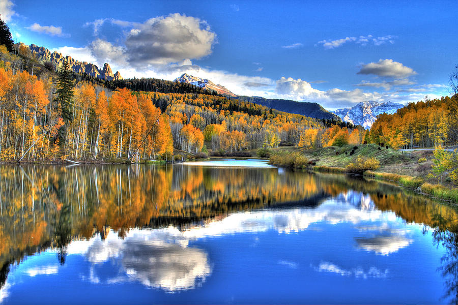 Autumn Lake #2 Photograph by Scott Mahon