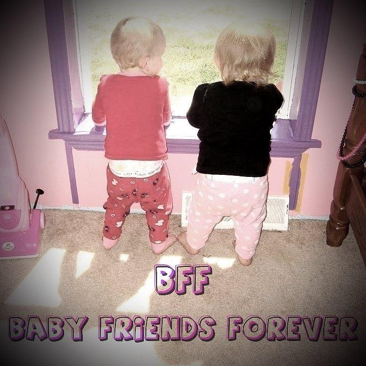 Baby Friends Forever #1 Photograph by Emma Sechrest