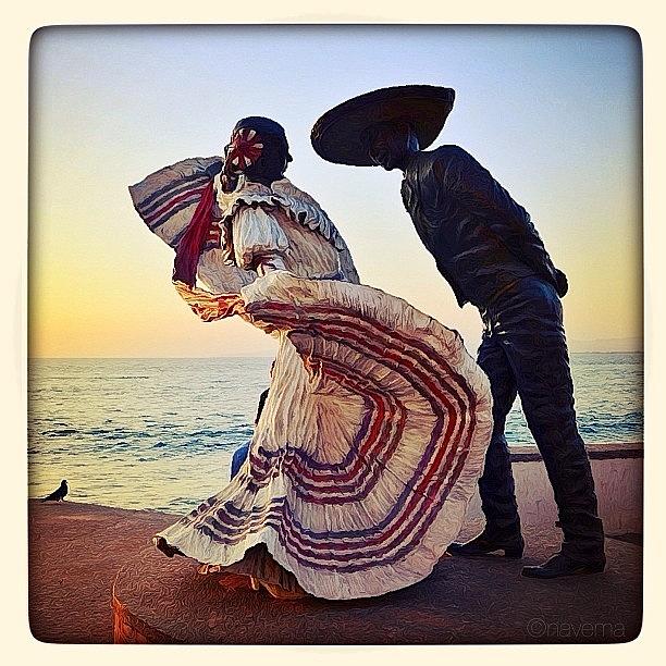 Sunset Photograph - bailarines De Vallarta By Jim #1 by Natasha Marco Sunset Photograph - bailarines De Vallarta By Jim #1 by Natasha Marco