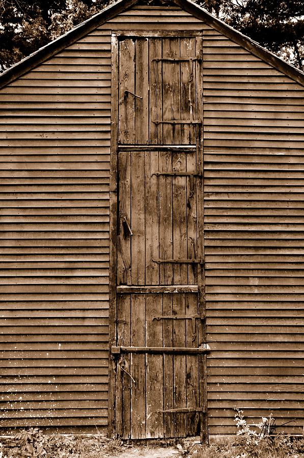 Barn Door Trio Photograph by Mark Valentine
