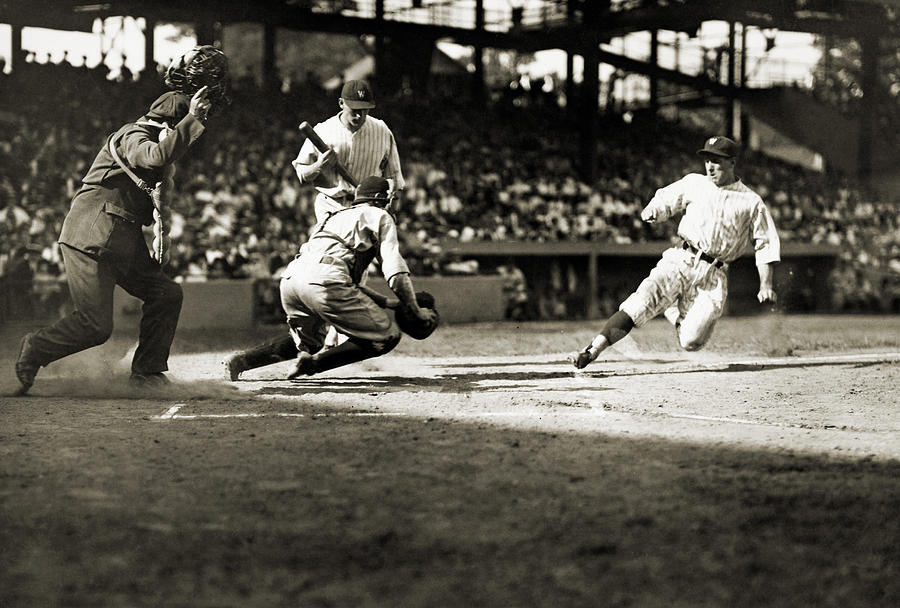 Clothing Photograph - Baseball: Washington, 1925 #1 by Granger