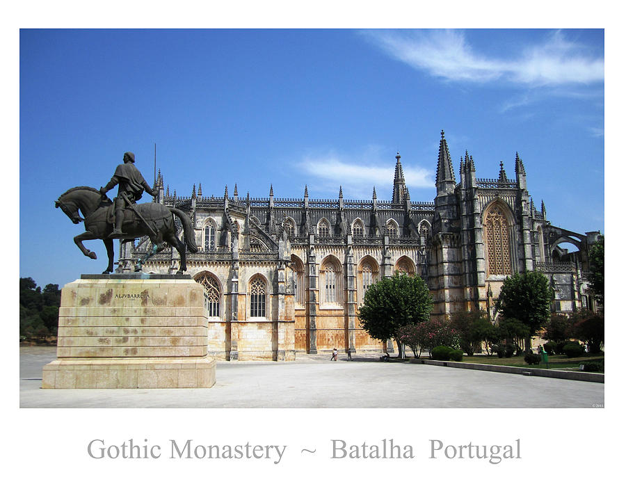 Batalha Gothic Monastery II Portugal #1 Photograph by John Shiron