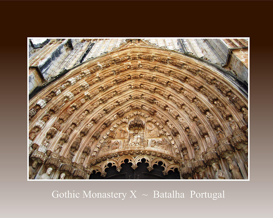 Batalha Gothic Monastery X Portugal #1 Photograph by John Shiron