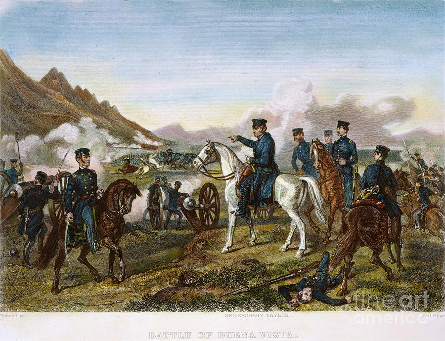 Battle Of Buena Vista, 1847 Photograph by Granger