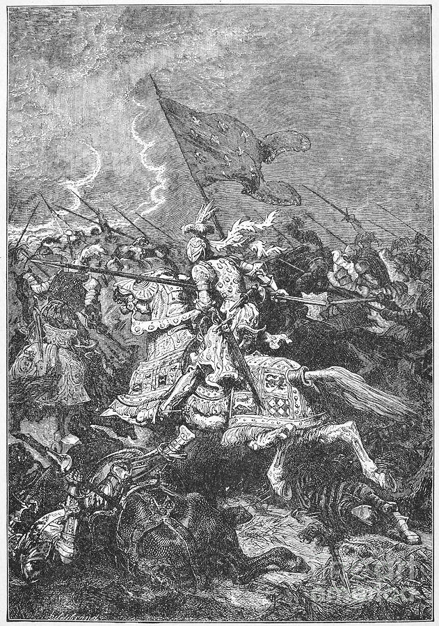 Battle Of Crecy, 1346 Photograph by Granger - Fine Art America