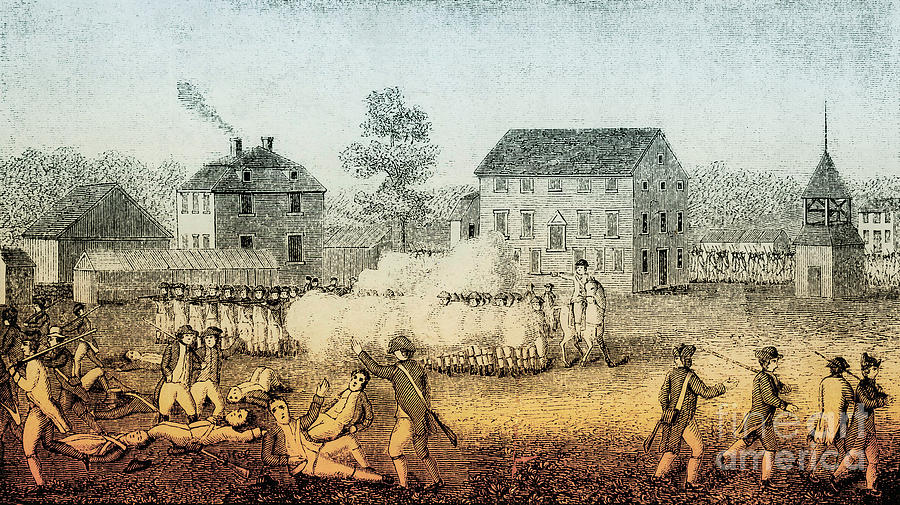Battle Of Lexington, 1775 #1 Photograph by Photo Researchers