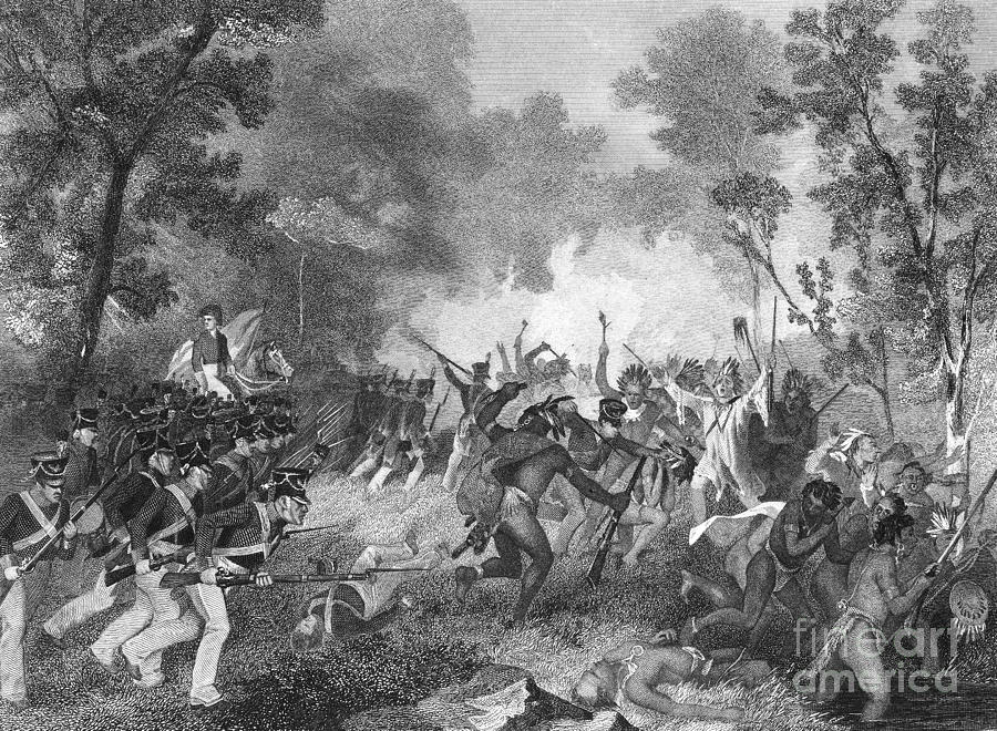 Battle Of Tippecanoe, 1811 #1 Photograph by Granger