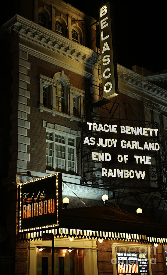 Belasco Theatre Over the Rainbow #1 Photograph by Lee Dos Santos