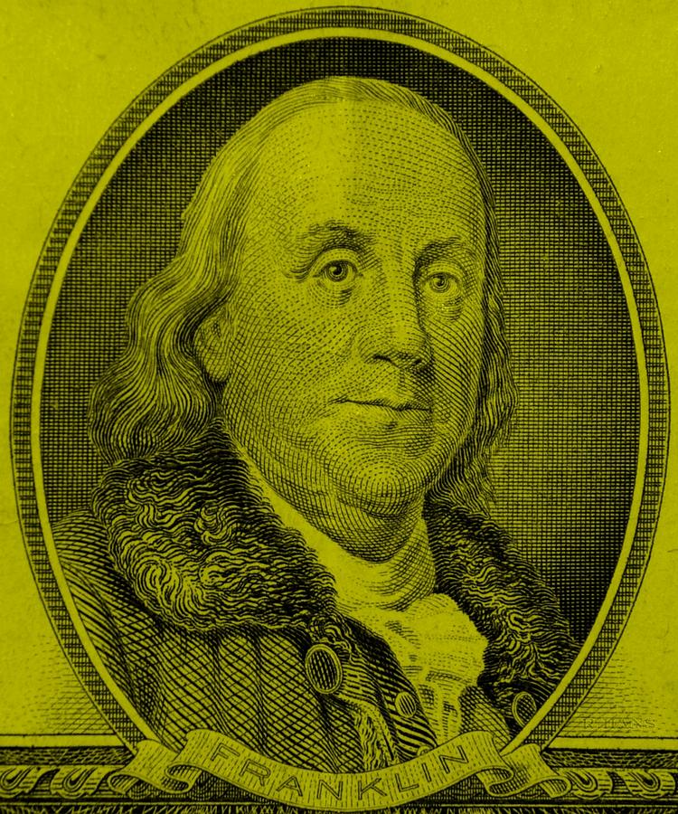 BEN FRANKLIN in YELLOW #1 Photograph by Rob Hans