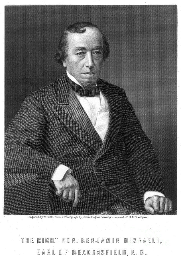 Benjamin Disraeli (18041881) Photograph by Granger Fine Art America