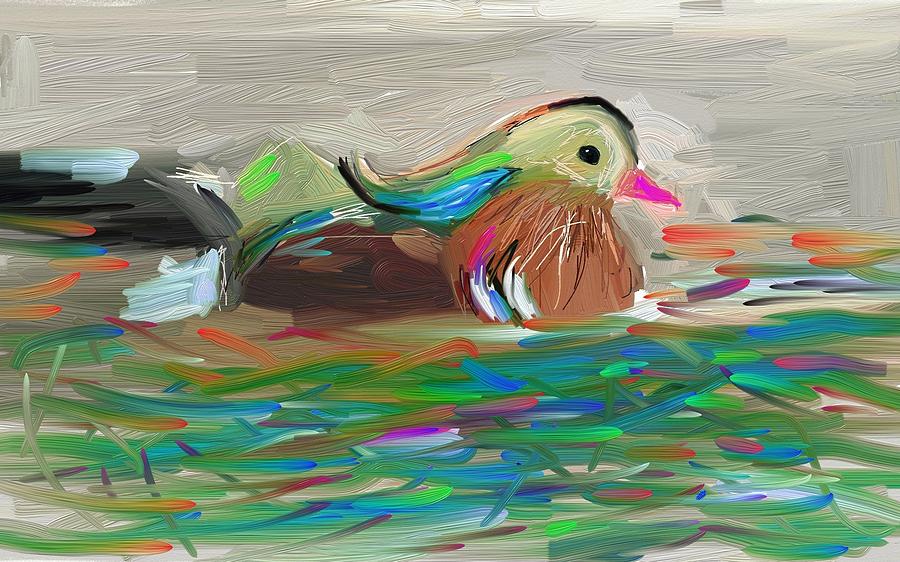 Bird #1 Painting by Bogdan Floridana Oana