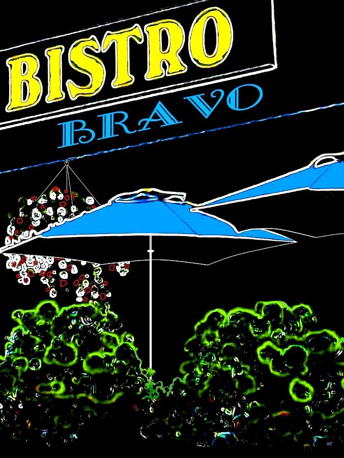 Bistro Bravo Digital Art by Will Borden