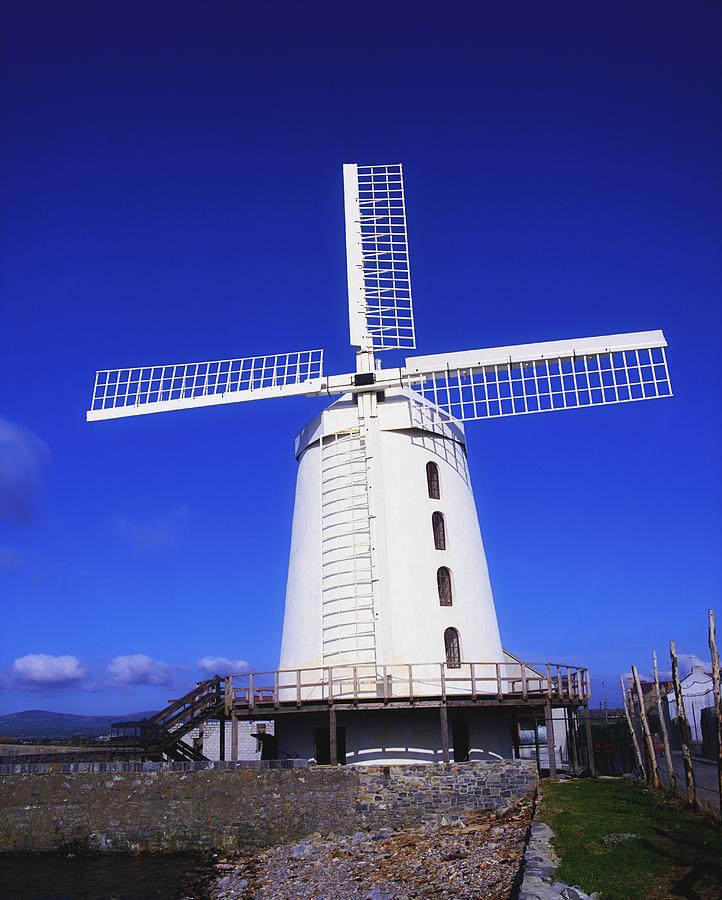 Landmark Photograph - Blennerville Windmill, Tralee, Co #1 by The Irish Image Collection 