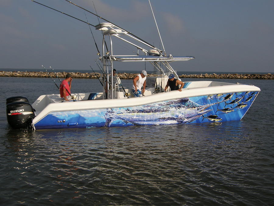 Boat Wrap Digital Art